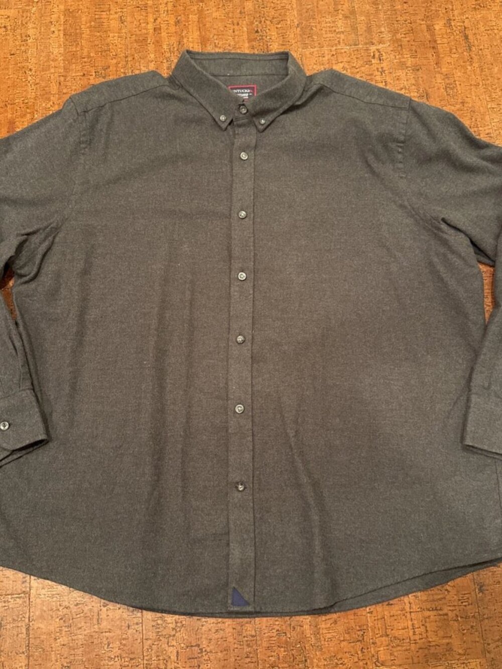 Untuckit  XXXL 3XL Cotton Long Sleeve Button Down Flannel Shirt